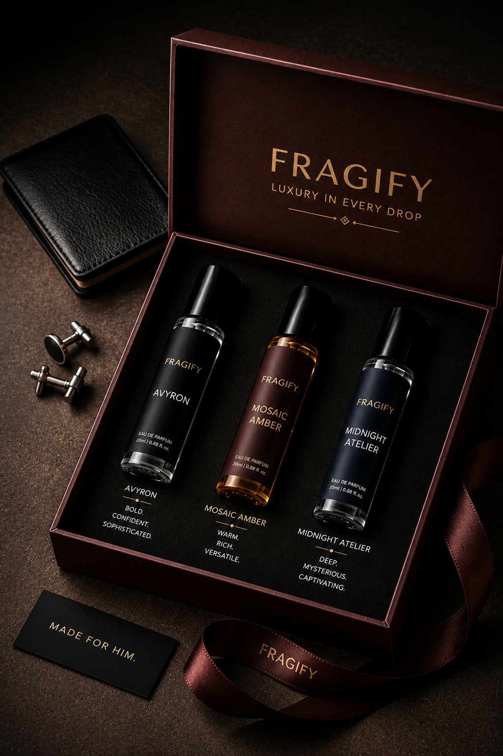 The Signature Gift Set for Him — FRAGIFY